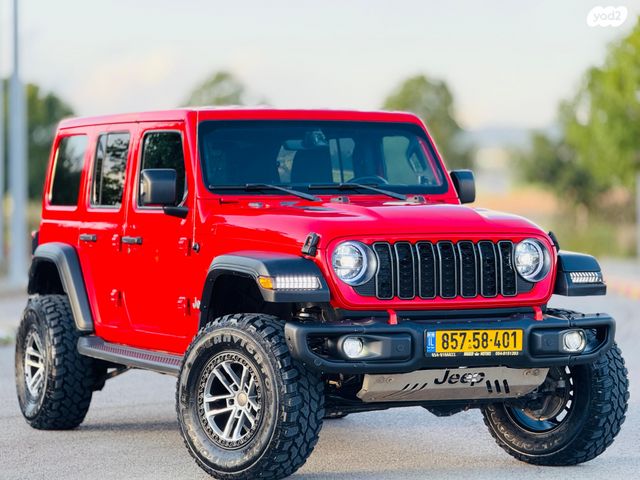 מודעת רכב ג'יפ רנגלר