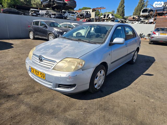 מודעת רכב טויוטה קורולה