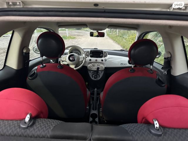 מודעת רכב פיאט 500