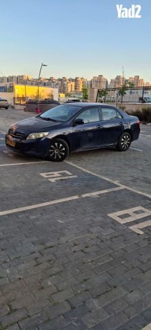 מודעת רכב טויוטה קורולה