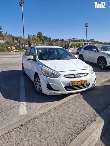 מודעת רכב יונדאי אקסנט i25