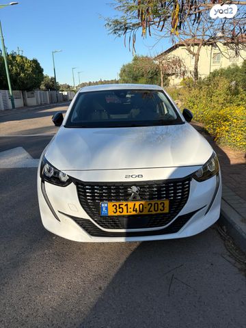 מודעת רכב פיג'ו 208