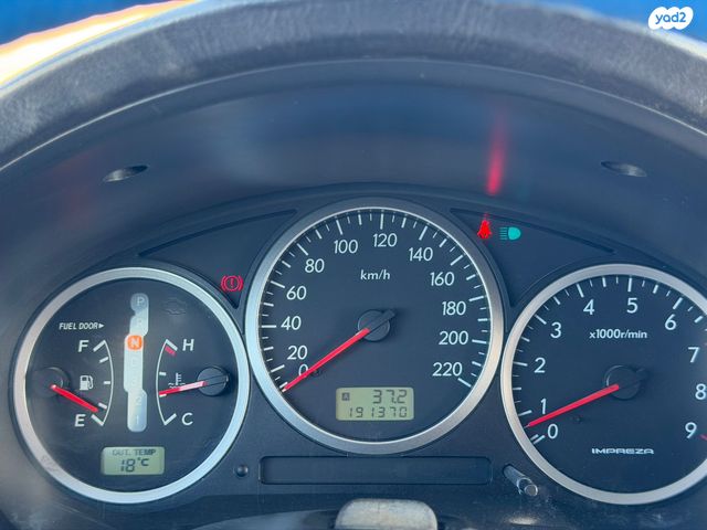 מודעת רכב סובארו אימפרזה