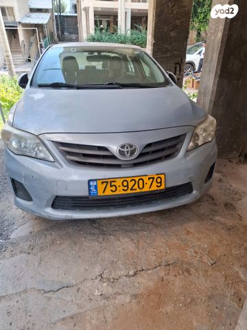 מודעת רכב טויוטה קורולה