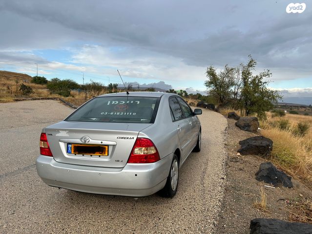 מודעת רכב טויוטה קורולה
