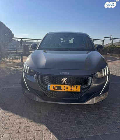 מודעת רכב פיג'ו 208