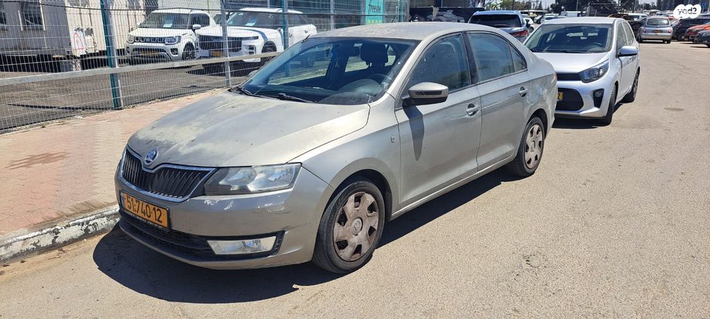 מודעת רכב סקודה ראפיד