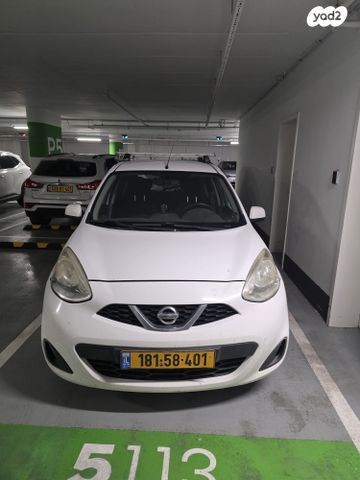 מודעת רכב ניסאן מיקרה