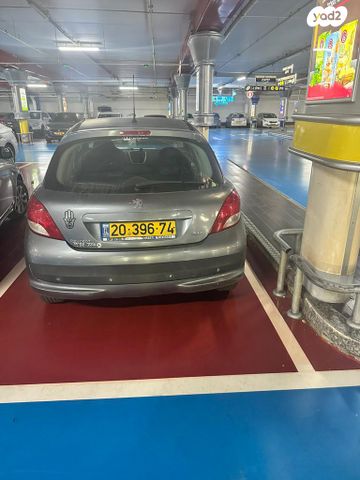 מודעת רכב פיג'ו 207