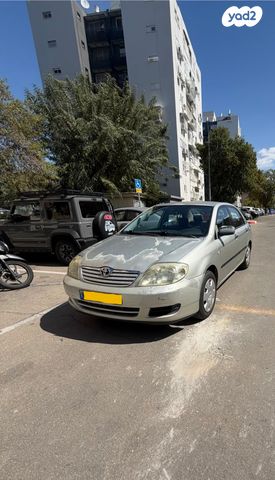 מודעת רכב טויוטה קורולה