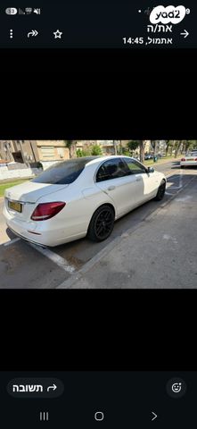 מודעת רכב מרצדס-בנץ E-class