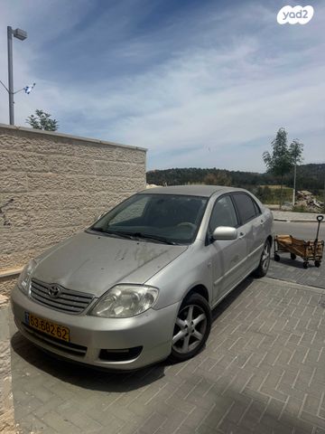 מודעת רכב טויוטה קורולה