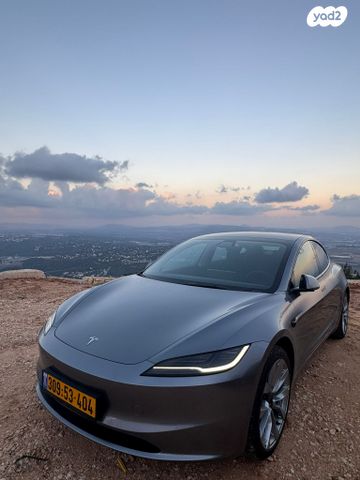 מודעת רכב טסלה מודל 3