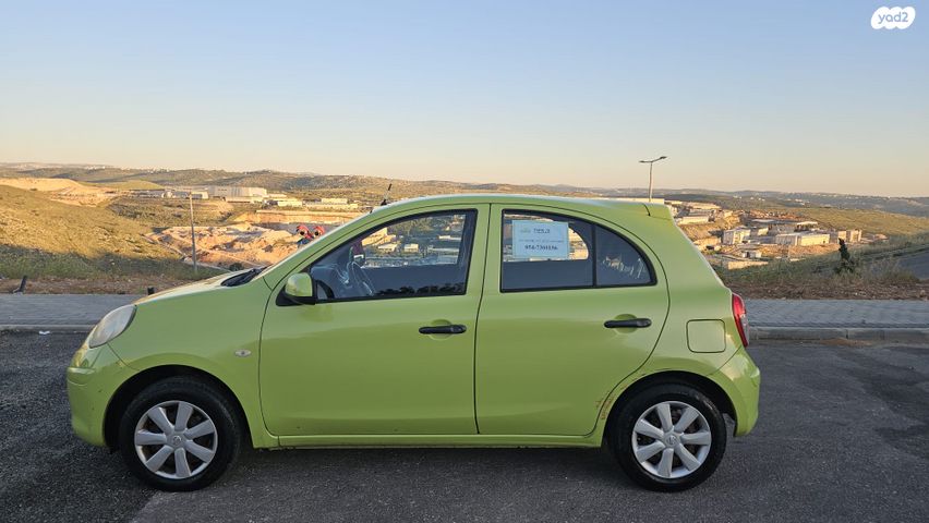 מודעת רכב ניסאן מיקרה