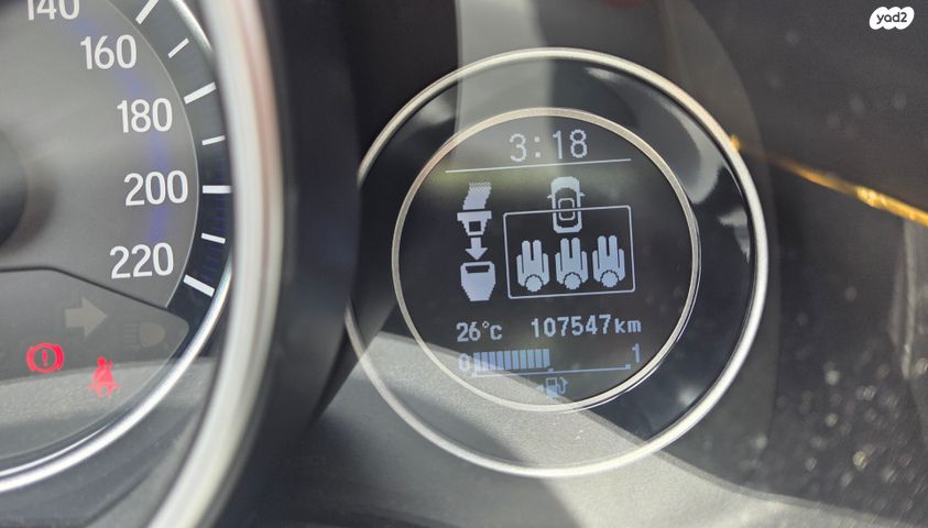 מודעת רכב הונדה ג'אז 