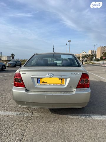 מודעת רכב טויוטה קורולה