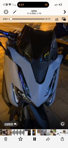 מודעת רכב ימאהה Tmax 560