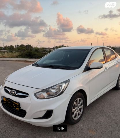 מודעת רכב יונדאי אקסנט i25
