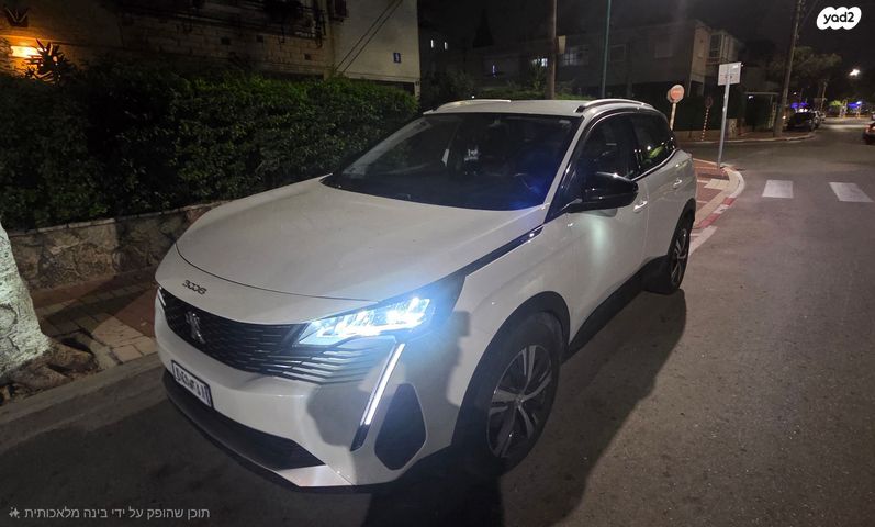 מודעת רכב פיג'ו 3008