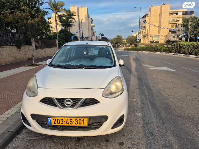 מודעת רכב ניסאן מיקרה