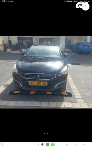 מודעת רכב פיג'ו 508