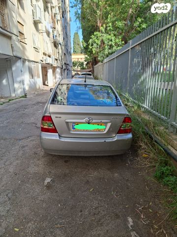 מודעת רכב טויוטה קורולה