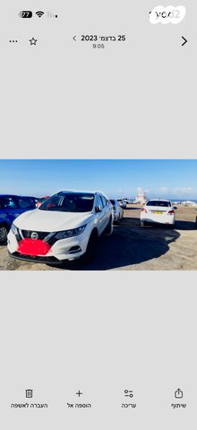 מודעת רכב ניסאן קשקאי