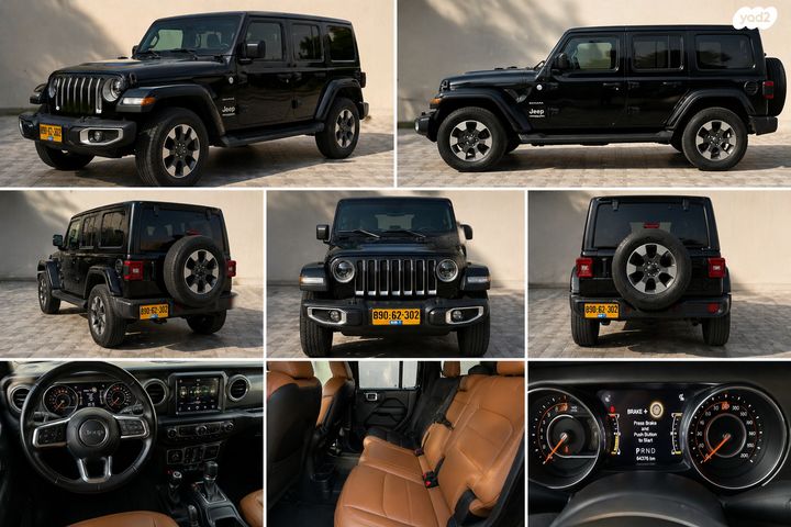 מודעת רכב ג'יפ רנגלר