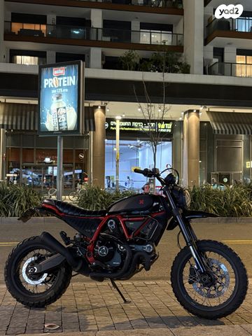 מודעת רכב דוקאטי סקרמבלר דזרט סלד