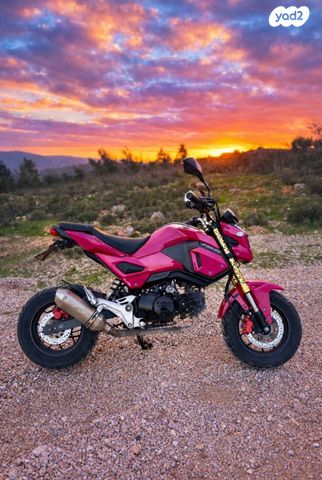 מודעת רכב הונדה MSX125