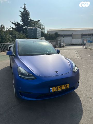 מודעת רכב טסלה מודל Y