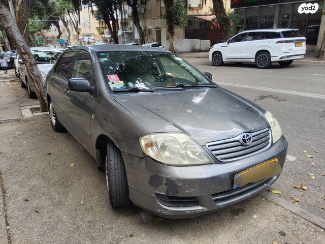 מודעת רכב טויוטה קורולה