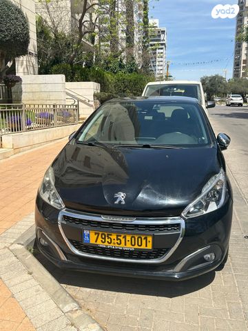 מודעת רכב פיג'ו 208