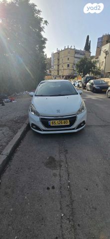 מודעת רכב פיג'ו 208