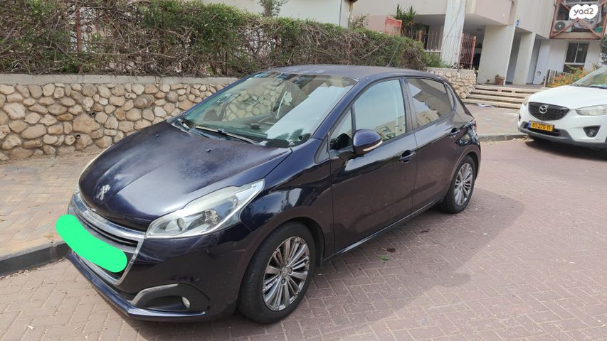 מודעת רכב פיג'ו 208