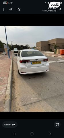 מודעת רכב טויוטה קורולה