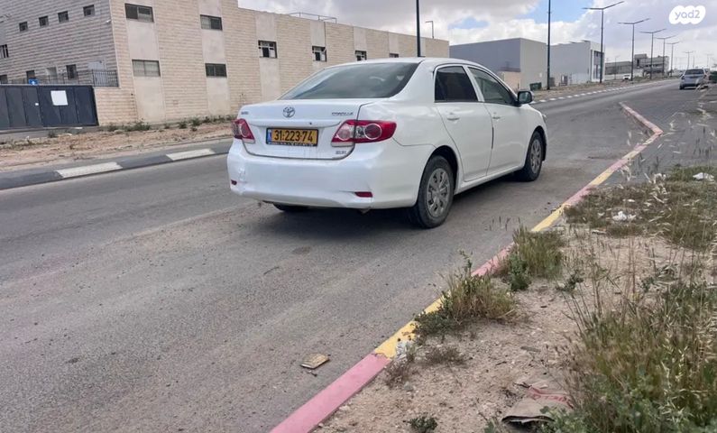 מודעת רכב טויוטה קורולה