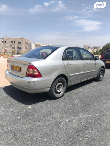 מודעת רכב טויוטה קורולה