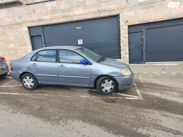 מודעת רכב טויוטה קורולה