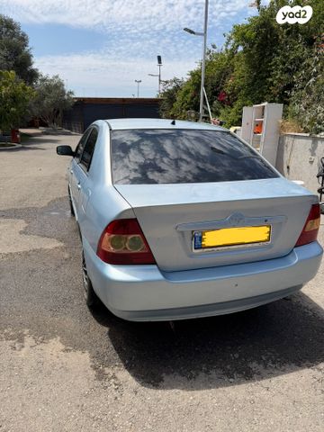 מודעת רכב טויוטה קורולה