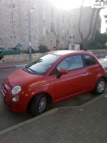 מודעת רכב פיאט 500
