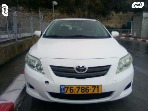 מודעת רכב טויוטה קורולה