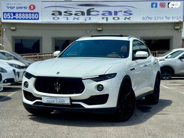 מודעת רכב מזראטי לבנטה 