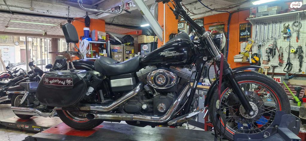 מודעת רכב הרלי דיווידסון דיינה סטריט בוב 1585