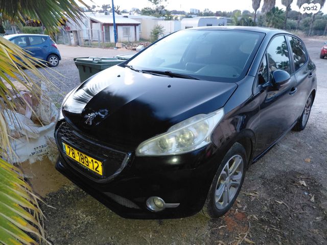 מודעת רכב פיג'ו 208