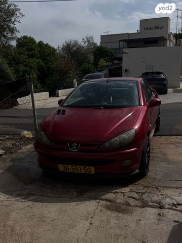 מודעת רכב פיג'ו 206