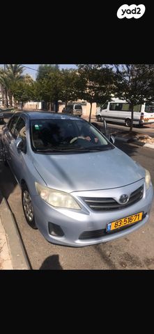 מודעת רכב טויוטה קורולה