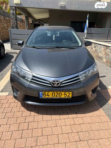 מודעת רכב טויוטה קורולה