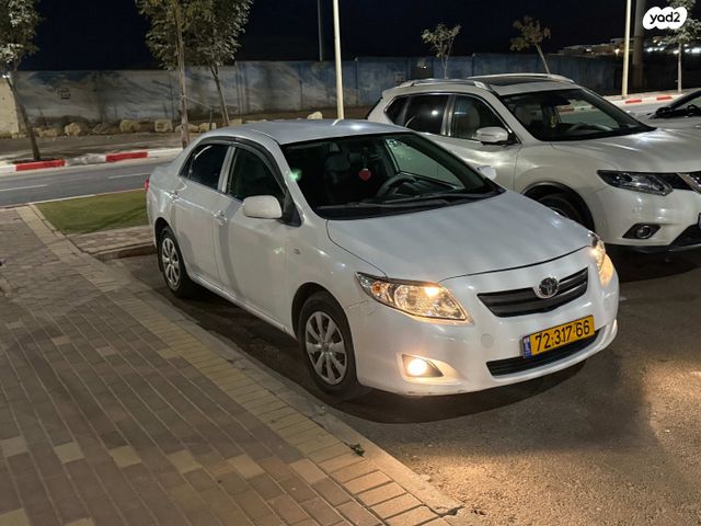 מודעת רכב טויוטה קורולה