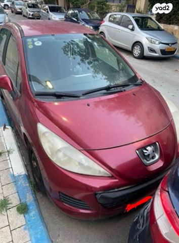 מודעת רכב פיג'ו 207